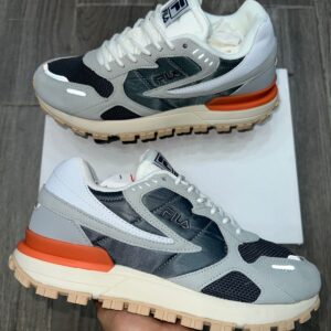 Fila Blanco, Gris, Negro y Naranja