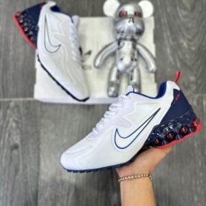 Nike air max blanca y azul