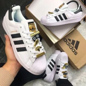 Adidas Super Star Blanca Negra Unisex